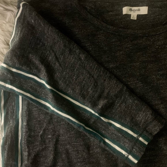 Madewell 3/4 Sleeve Shirt - Picture 3 of 4